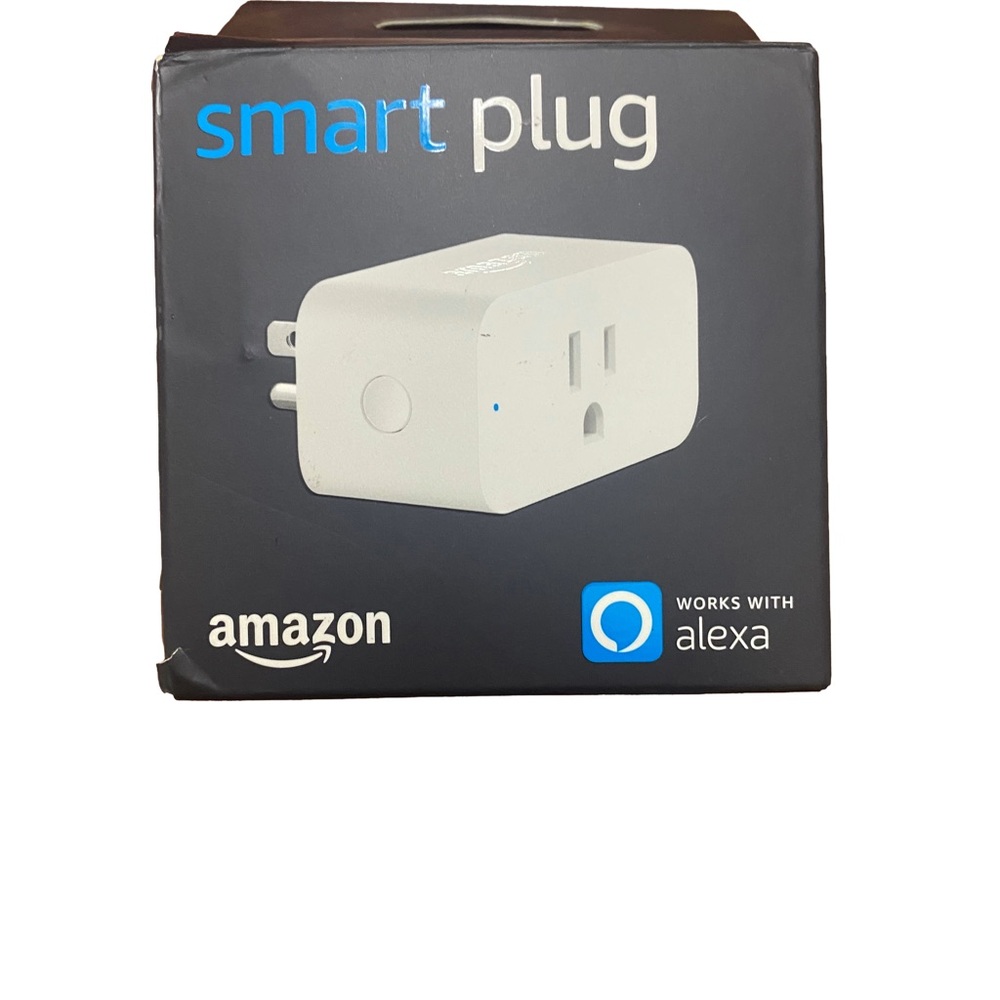 AMAZON SMART PLUG 3 PRONG 1 OUTLET - MODEL # C2YY37 - WHITE - NEW, SEALED